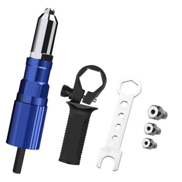 ELECTRIC RIVET GUN PULLER FIXER TOOL-أداة تثبيت وسحب المسامير الكهربائية