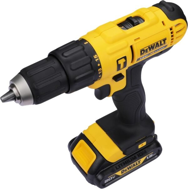 DRILL DEWALT CORDLESS 18 V DCD 776C2A-مثقاب دي والت اللاسلكي 18 فولت DCD 776C2A