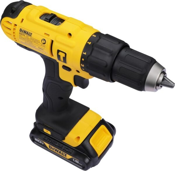 DRILL DEWALT CORDLESS 18 V DCD 776C2A-مثقاب دي والت اللاسلكي 18 فولت DCD 776C2A
