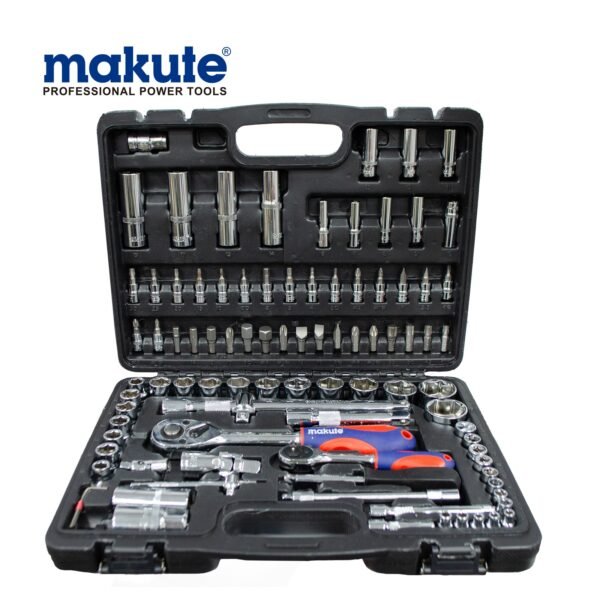 94 Piece Socketand Bit Set-MKSS94-Makute Professional tools-طقم مفكات ومقابس مكون من 94 قطعة – MKSS94 – أدوات احترافية من ماكوتي